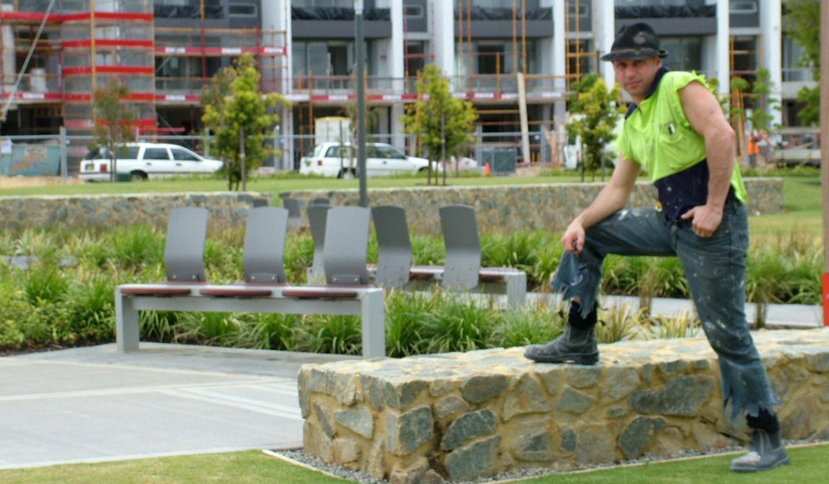 Stone Wall With Antonio